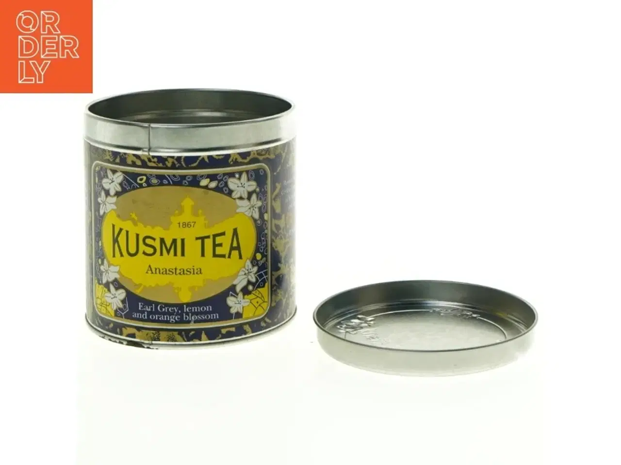 Billede 3 - Kusmi Te Dåse (str. 11 x ø 11 cm)
