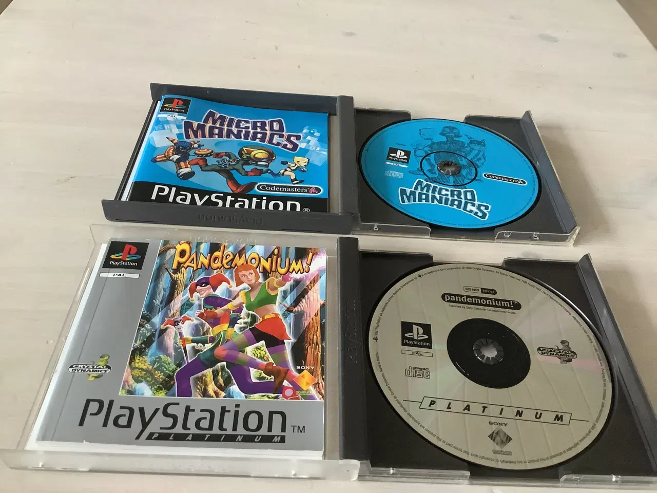 Billede 2 - Micro Maniacs og Pandemonium! Ps 1 spil