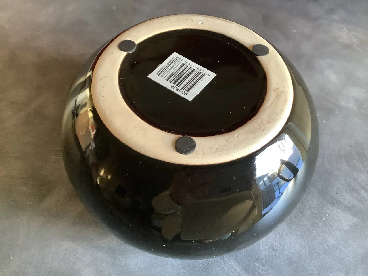 Billede 2 - Sort keramik skål 