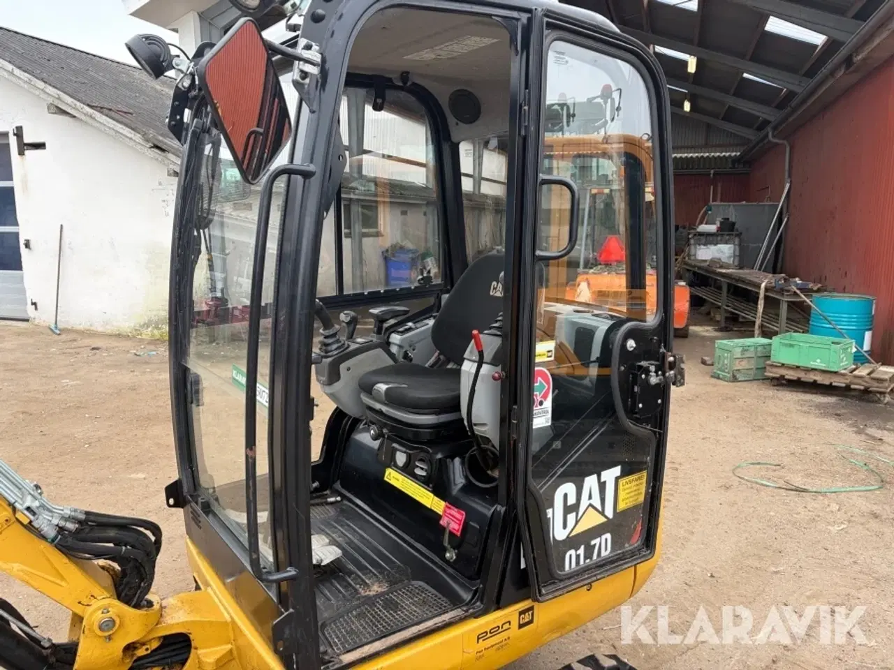 Billede 9 - Gravemaskine Caterpillar 301.7D med tiltman og skovlpakke