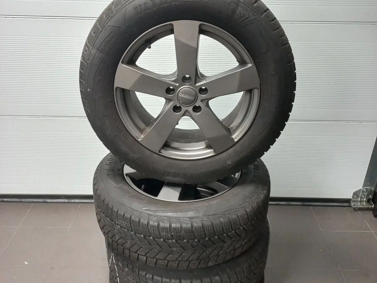 Billede 1 - Alufælge 5x 112 m Vinterdæk 225/65R17