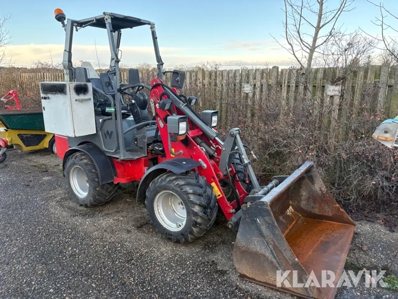 Billede 2 - Minilæsser Weidemann eHoftrac 1160 med skovl