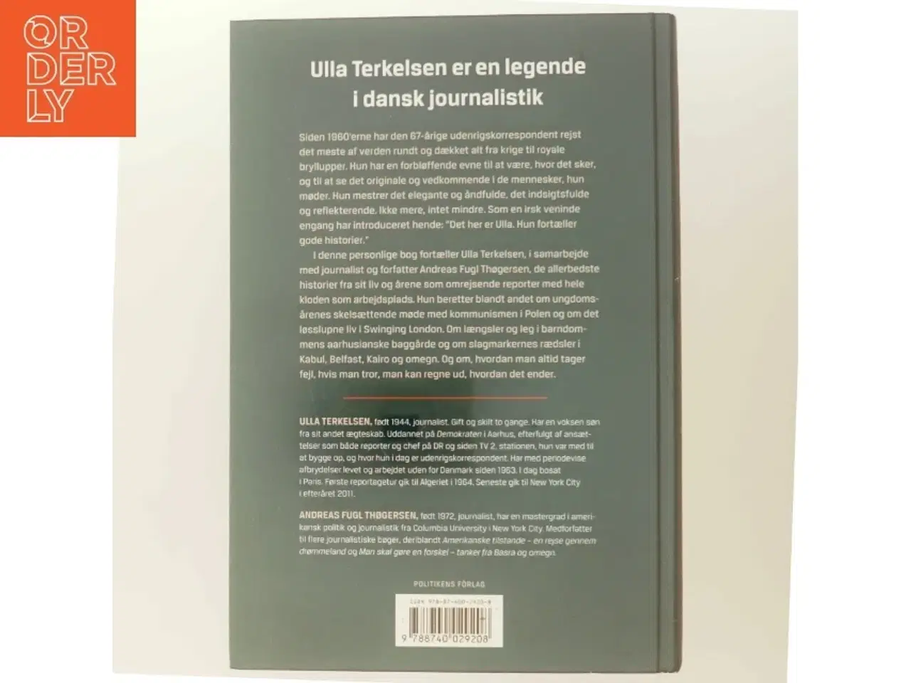 Billede 3 - Biografi om Ulla Terkelsen fra Politikens Forlag