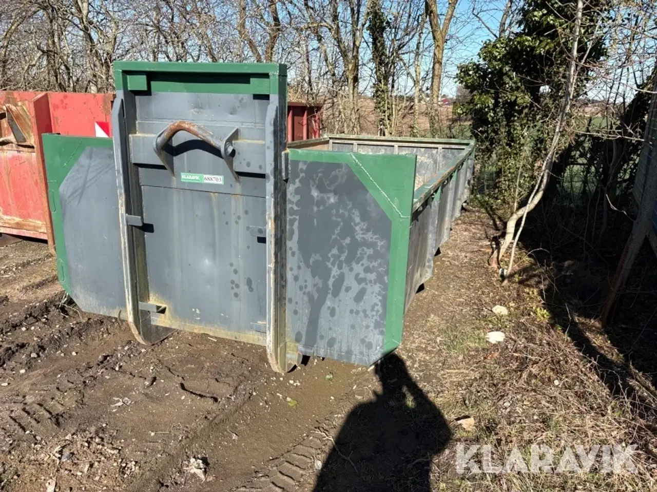 Billede 1 - Åben container med kroghejs