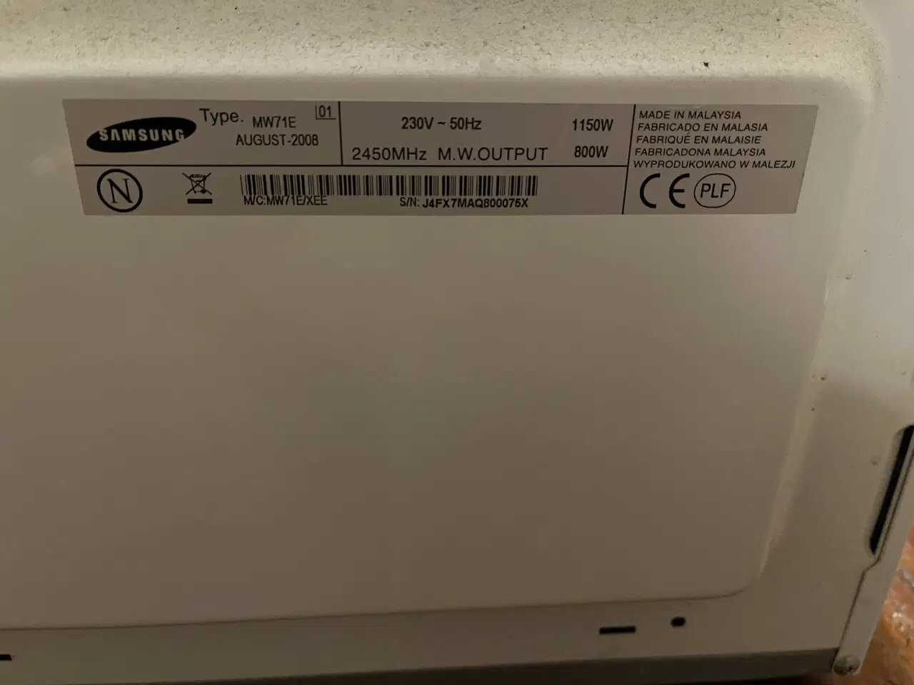 Billede 3 - Mikrobølgeovn, god stand! 