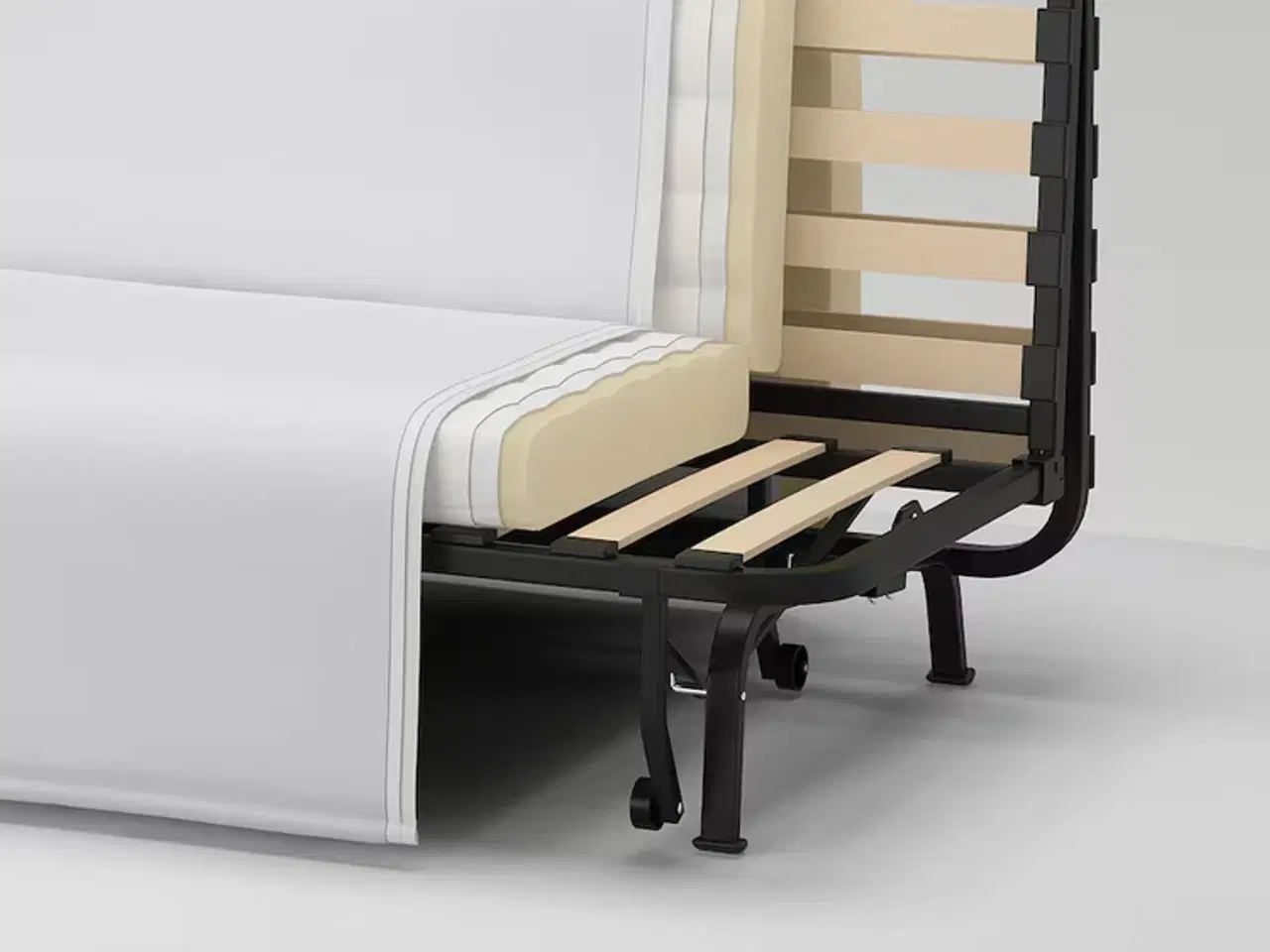 Billede 3 - Ikea sovesofa med topmadras 
