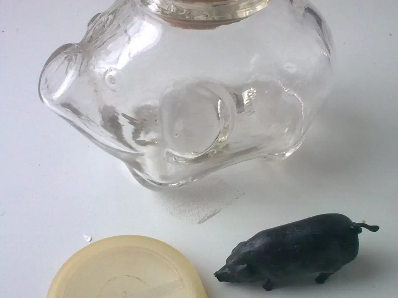 Billede 1 - Dansk sparegris 1960rne UPCYCLE t krukke