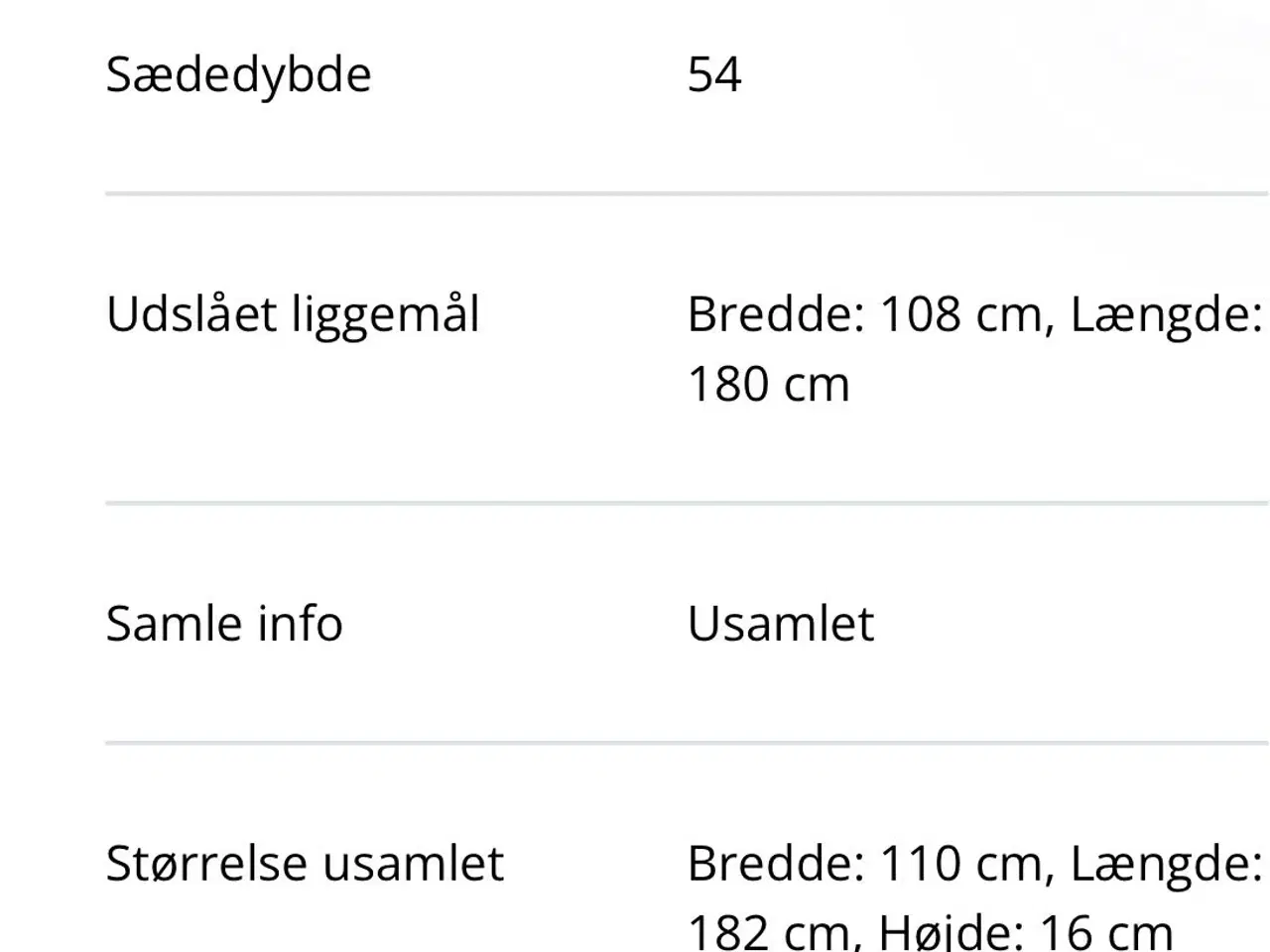 Billede 4 - Sovesofa