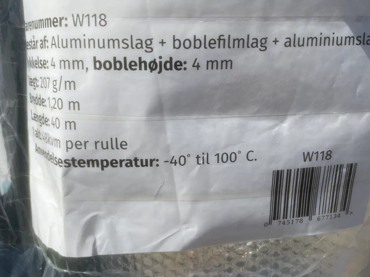 Billede 1 - ISO-Foil isolerinsfolie 