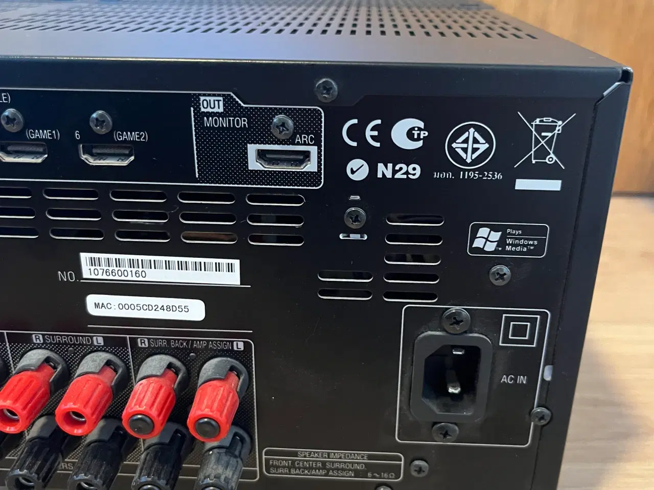 Billede 6 - Denon forstærker + KEF surround-anlæg