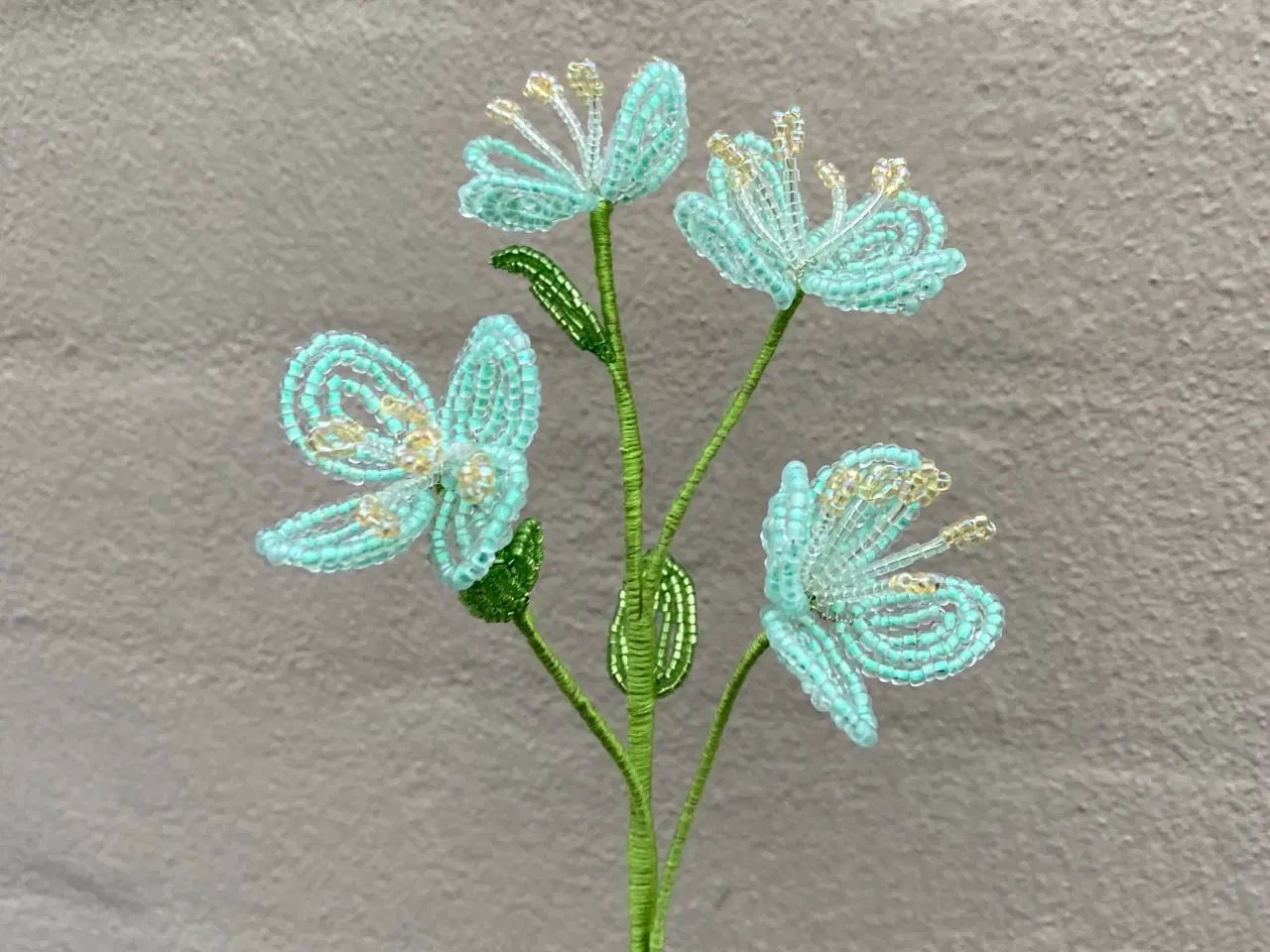 Billede 5 - Unikke evigheds blomster, lavet af perler
