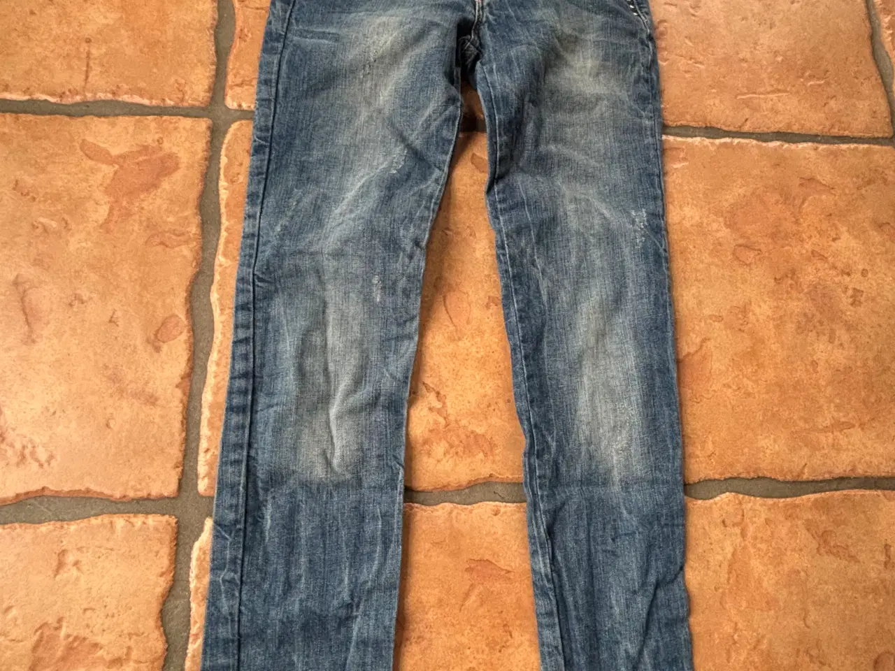 Billede 1 - Diesel jeans str 140 blå pige bomuld