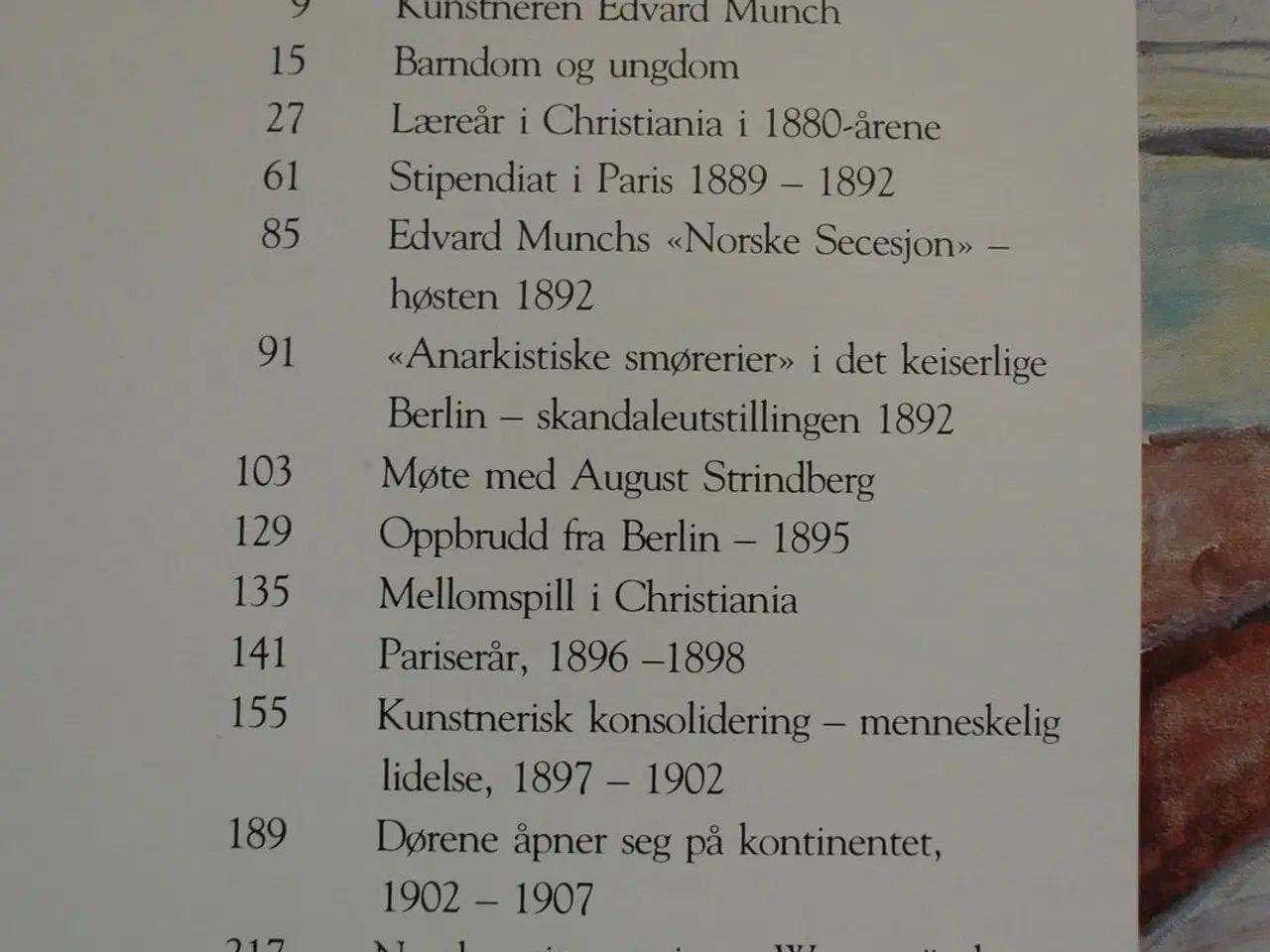 Billede 2 - edvard munch -malerier skisse og studier. norskr, 