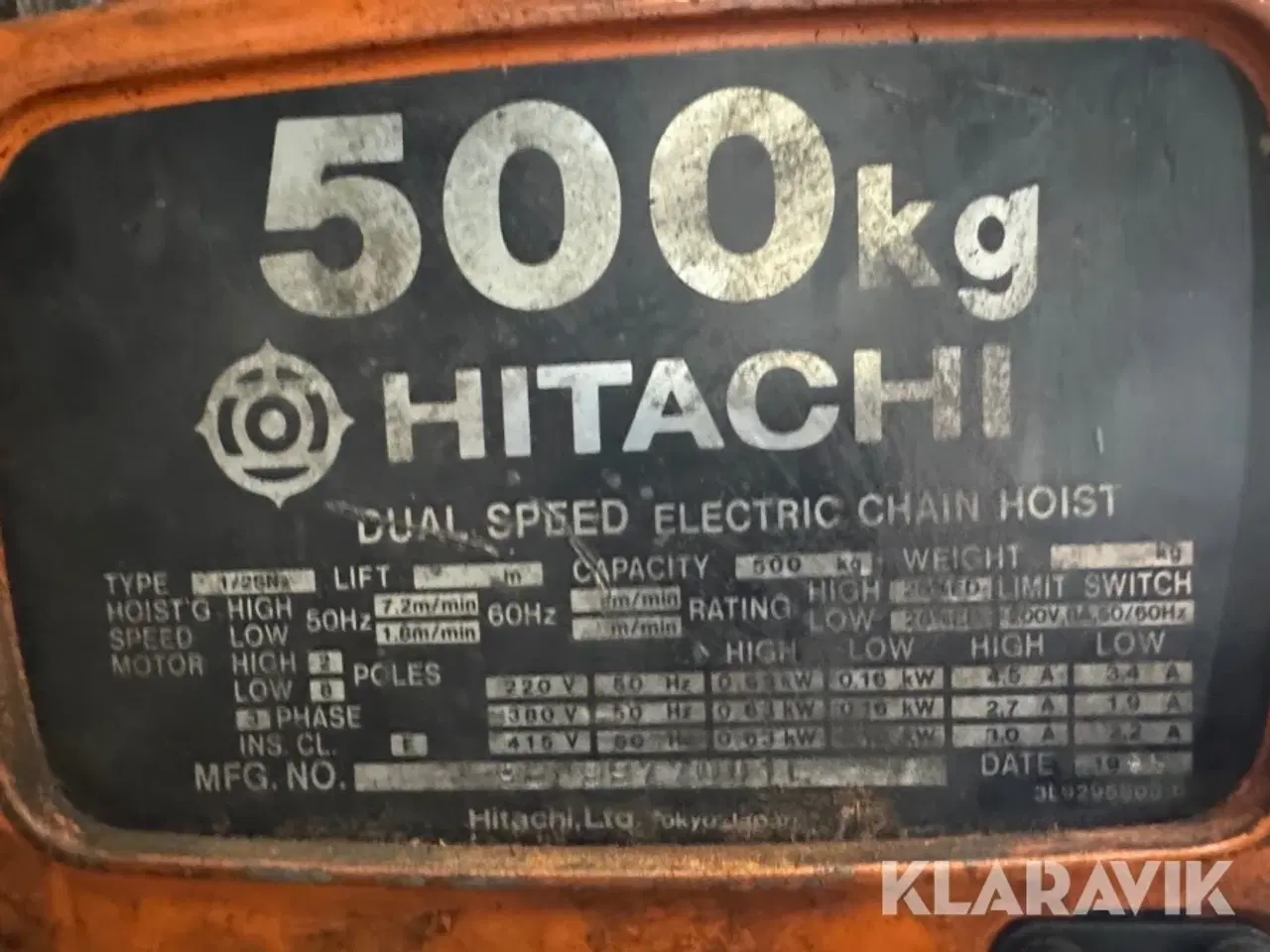Billede 5 - Svingkran ABB 500 KG
