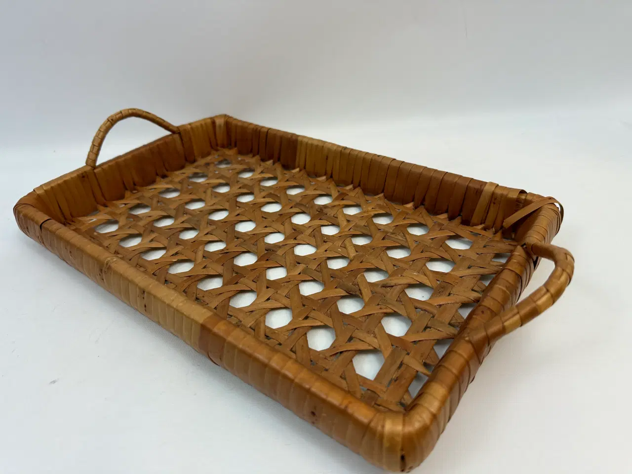 Billede 9 - Retro serveringsbakke / bakke flet