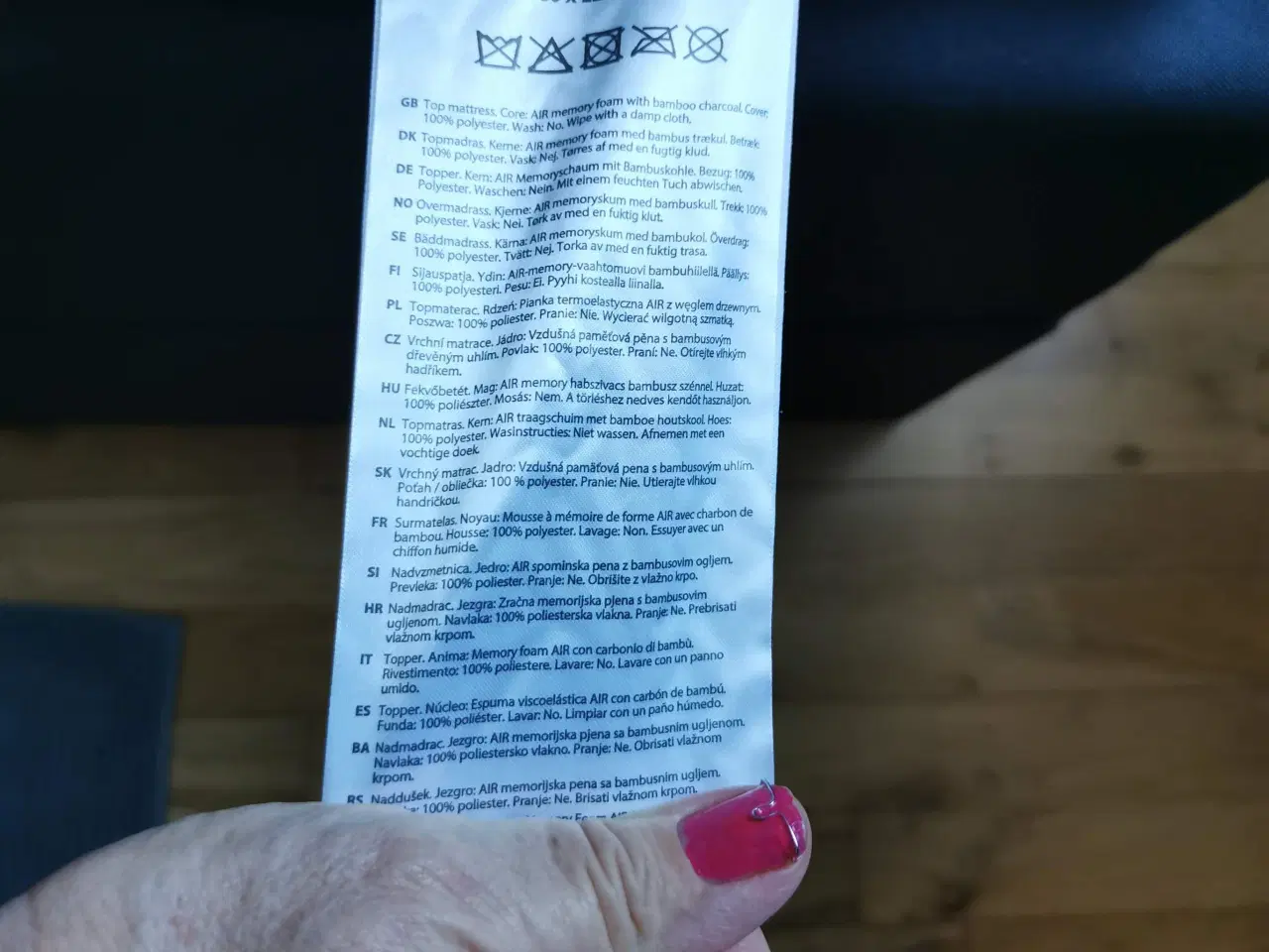 Billede 1 - Air Memory Foam Topmadras