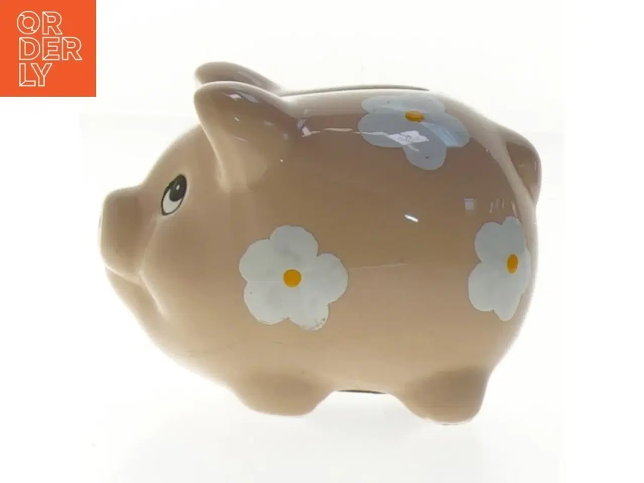 Billede 3 - Keramisk sparegris (str. 9 cm)