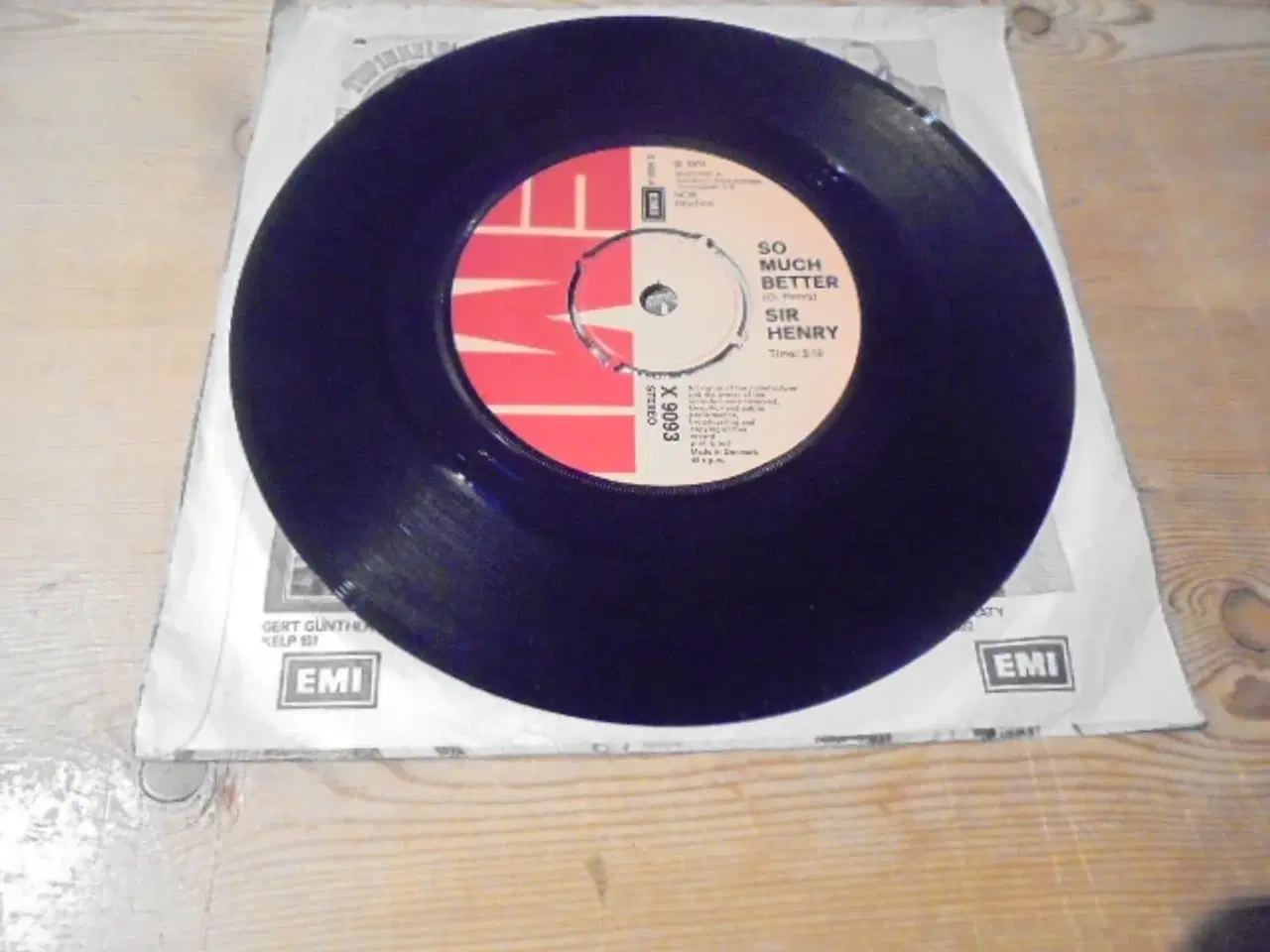 Billede 3 - Single: Sir Henry – So much better/Fixed up