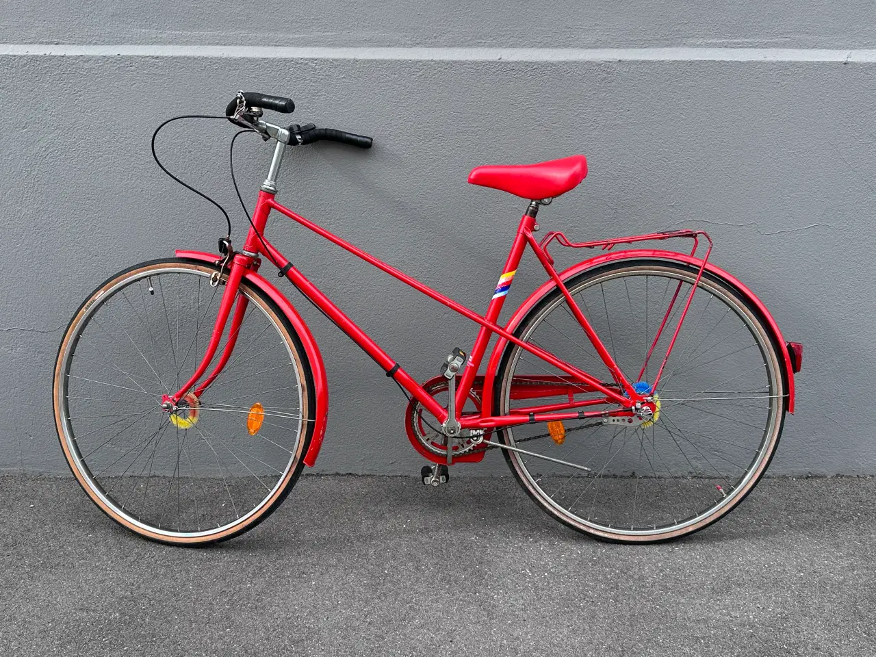 Billede 6 - Rød dansk design dame retrocykel