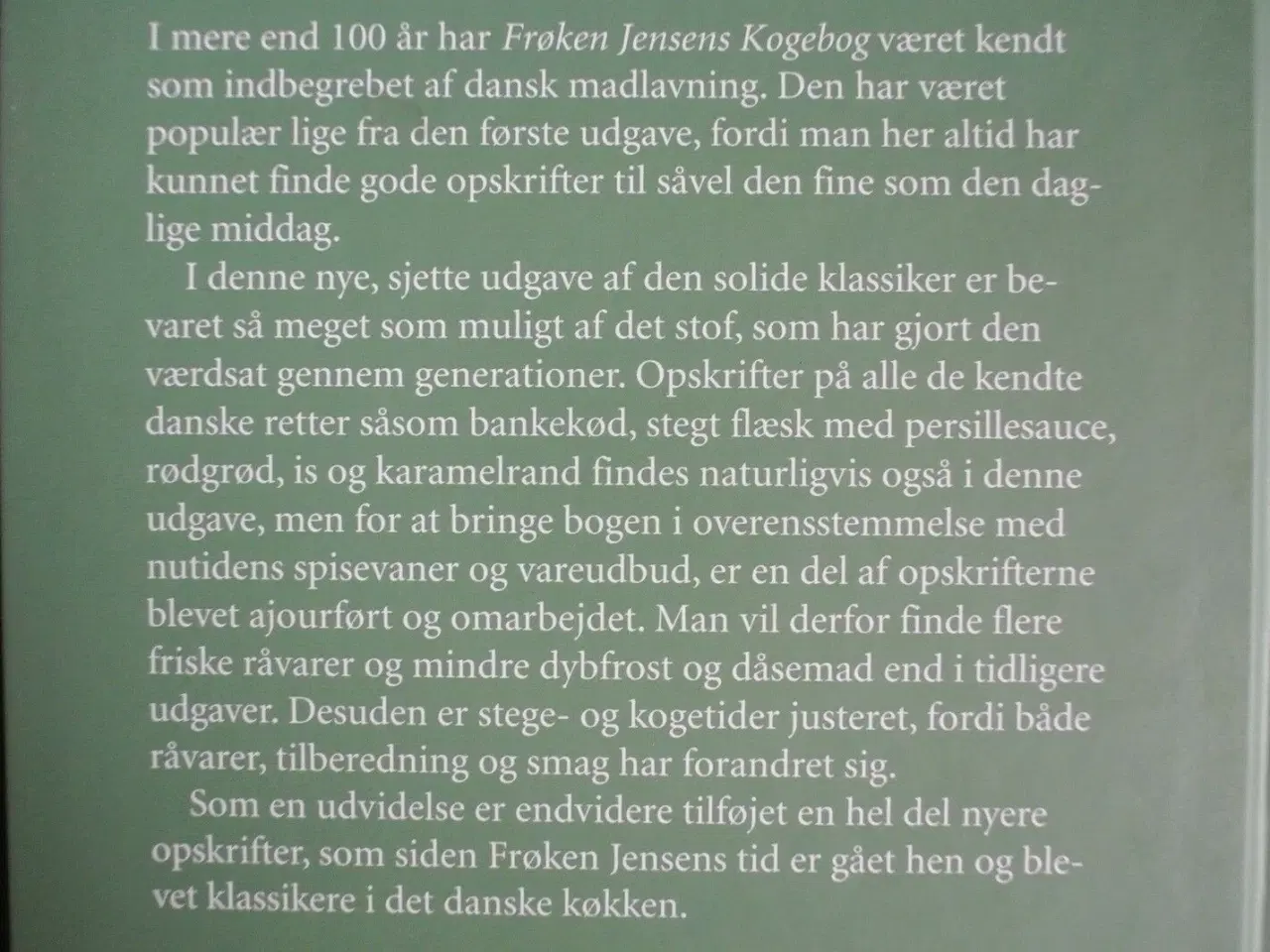 Billede 3 - frøken jensens kogebog. bogklub 2005, rev. og ajou