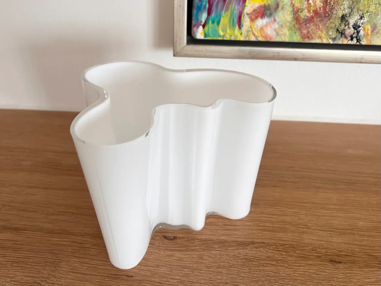 Billede 1 - Alvar Alto vase hvid. 