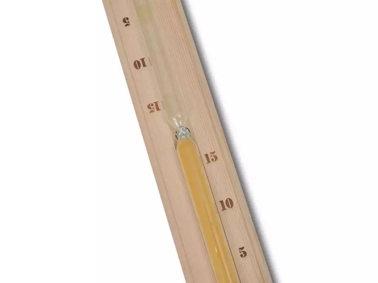 Billede 4 - Saunatilbehør 5 dele spand ske timeglas termohygrometer