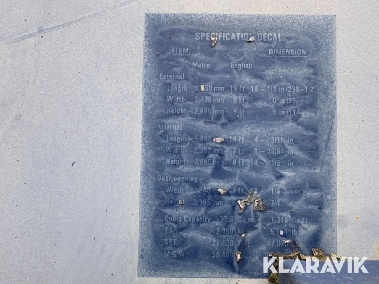 Billede 5 - Container 20 fods