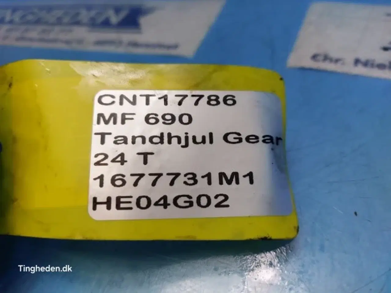 Billede 9 - Massey Ferguson 690 Tandhjul Gear 1677731M1