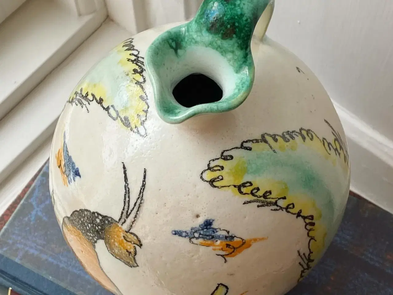 Billede 3 - Keramikkande med ged, Alfar Del Rio, NB