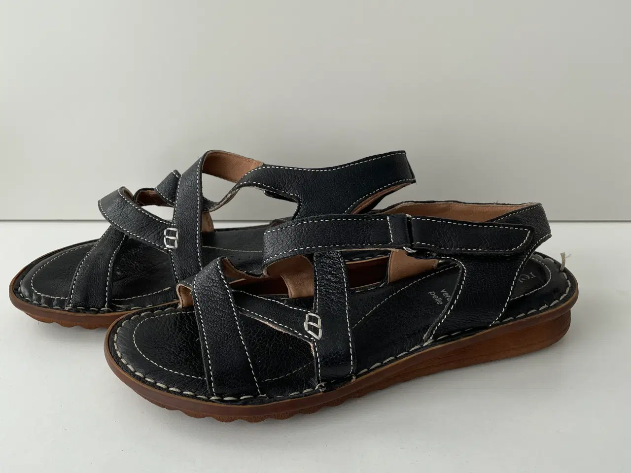 Billede 2 - Sandaler, Relaxshoe, str. 38/ sort