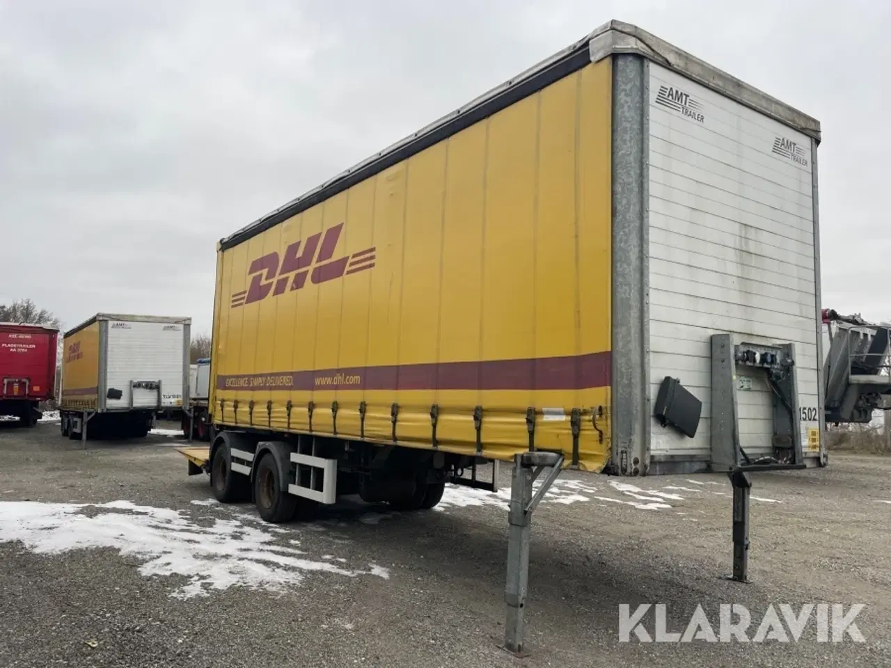 Billede 3 - Linkgardintrailer AMT LG300 med lift