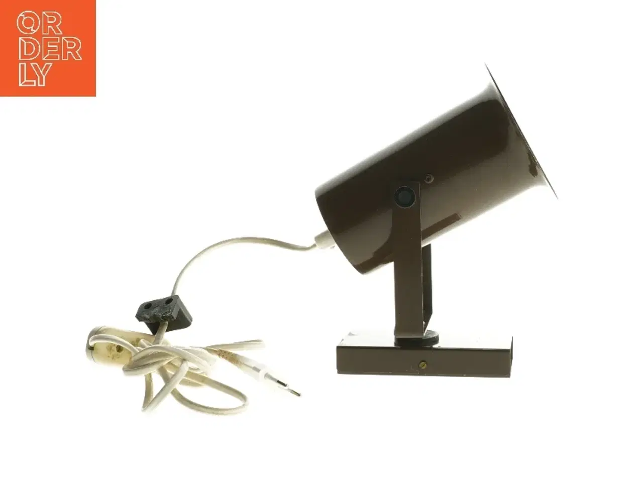 Billede 1 - Brun Vintage lampespot fra Philips (str. 16x17 cm)