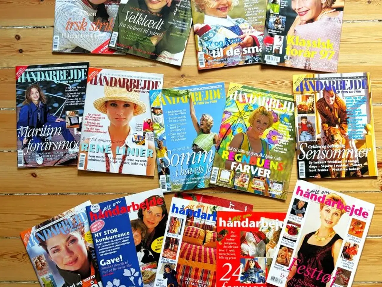 Billede 1 - Alt om Håndarbejde. Hele årgang 1997