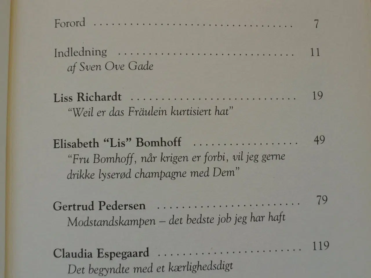 Billede 2 - modstandskvinder, af kathrine læsøe engberg, emne: