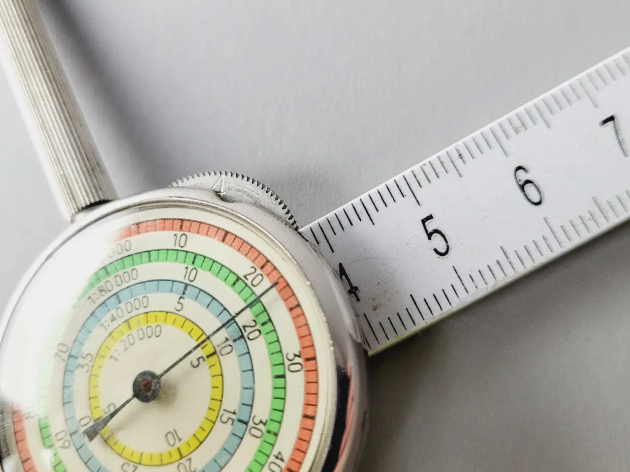 Billede 8 - ⭐️- 🗺️ Vintage Kortmåler / Curvimeter i Læderetui