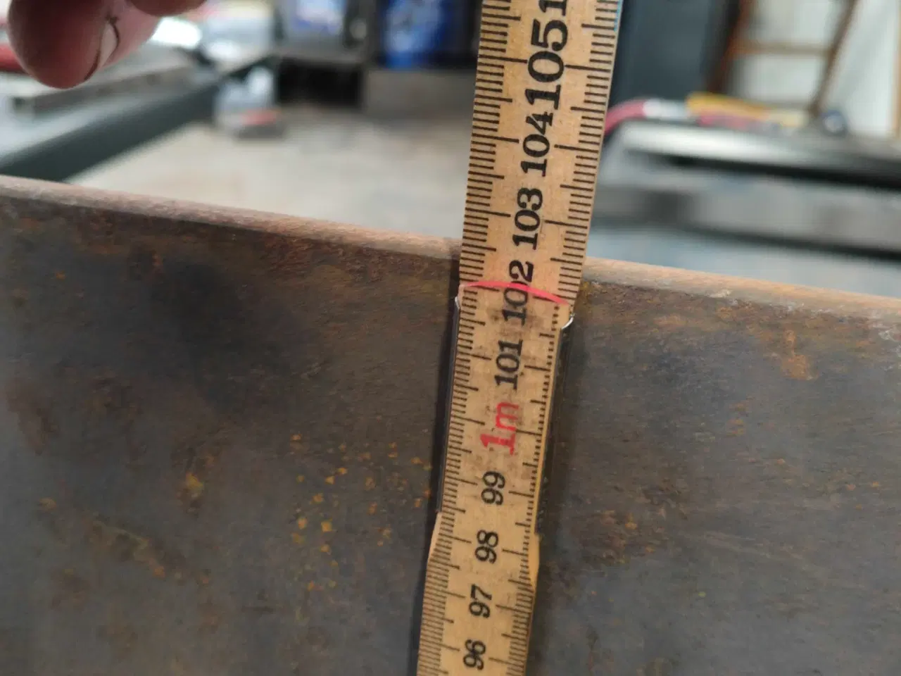 Billede 5 - Jernplade 10mm. 155 cm x 102 cm 