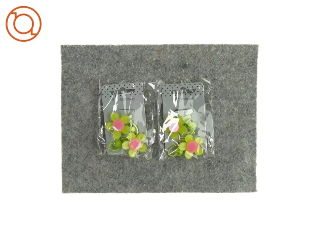 Billede 1 - Hårelastikker blomster (2 stk.)