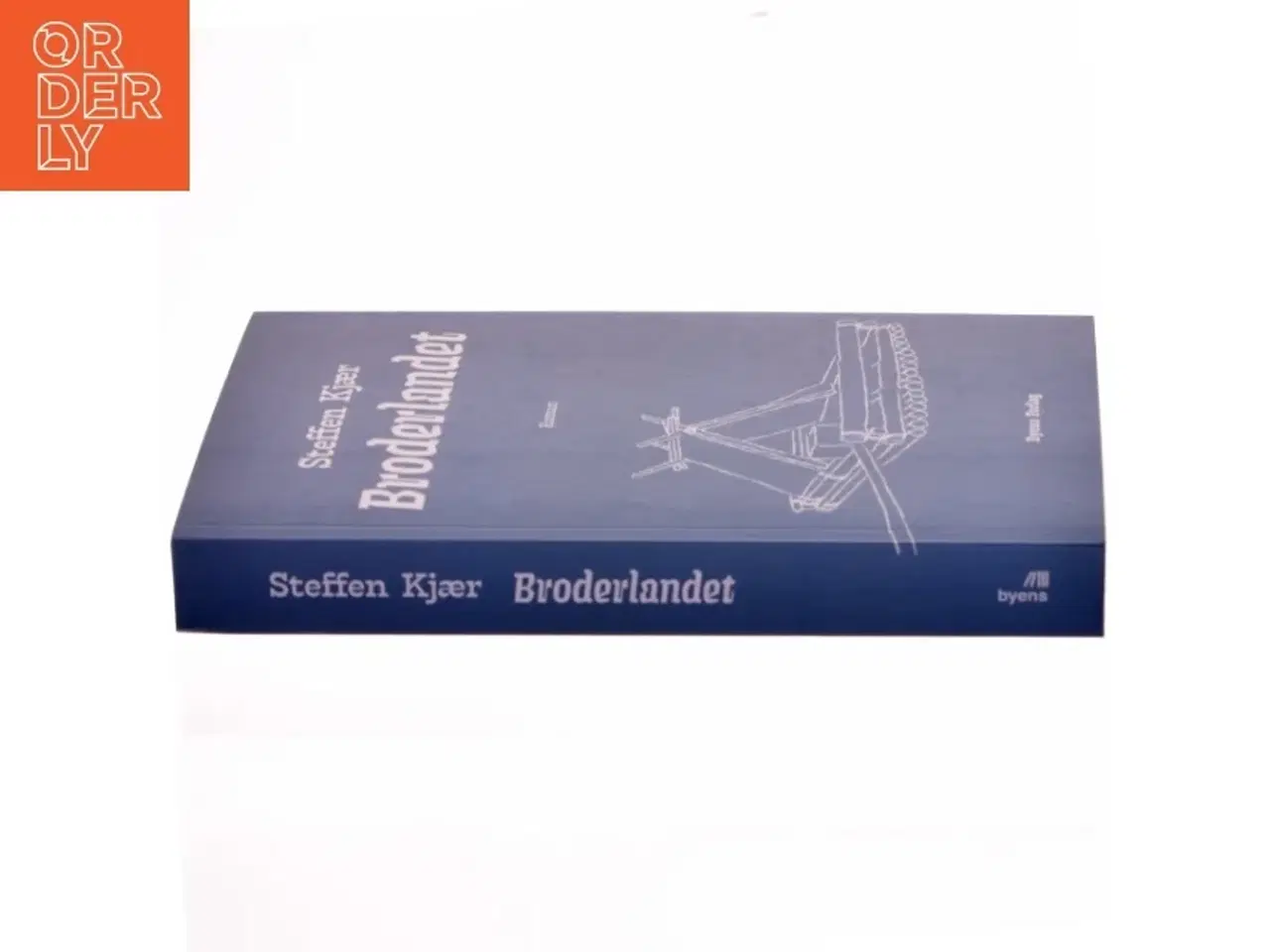 Billede 2 - Broderlandet : roman af Steffen Kjær (Bog)