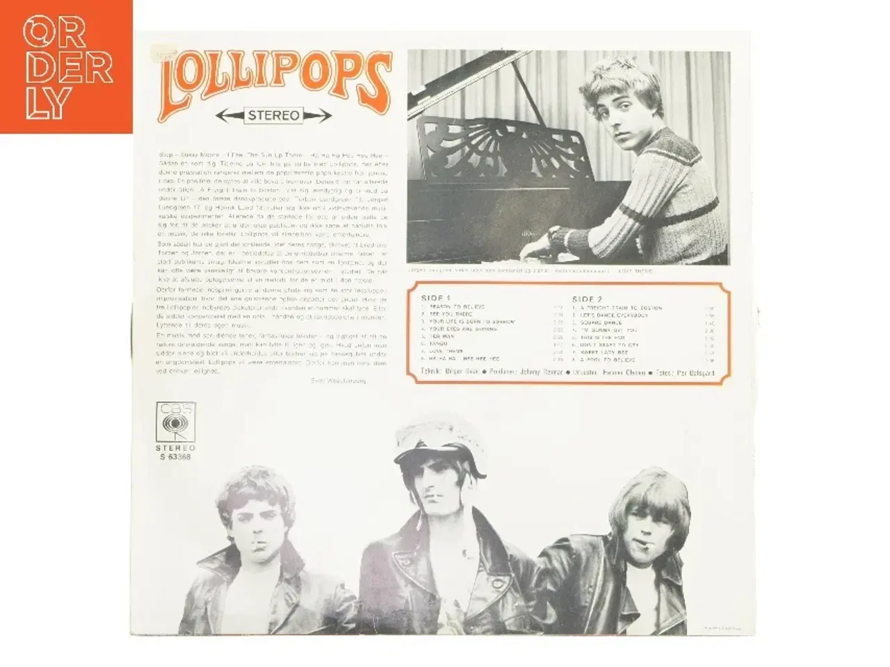 Billede 2 - Lollipops vinylalbum fra CBS Records