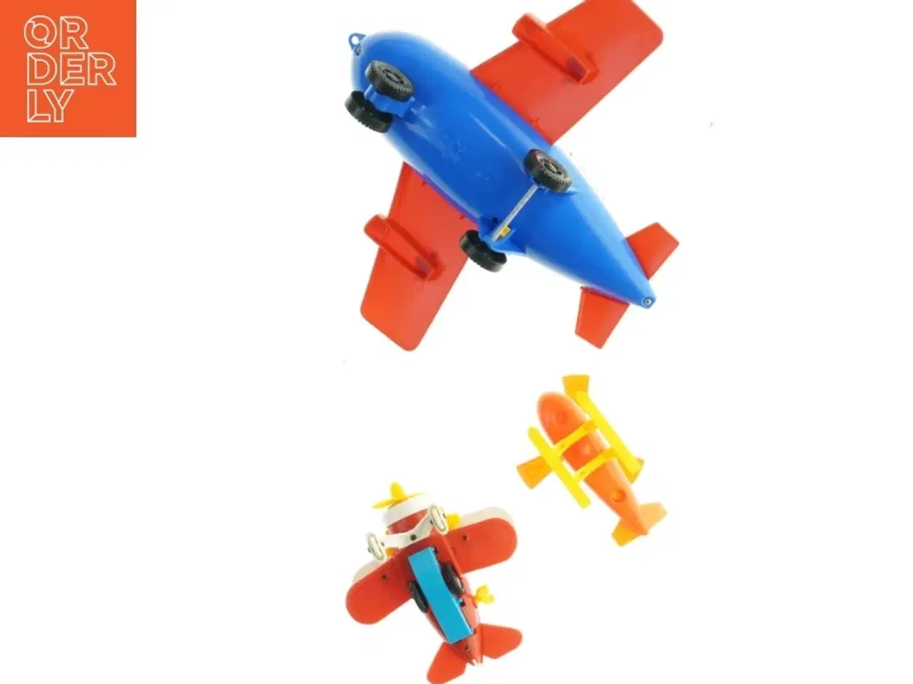 Billede 3 - Plastik legetøjsflyvemaskiner