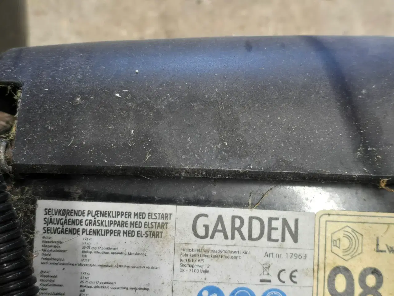 Billede 3 - Garden plæneklipper 