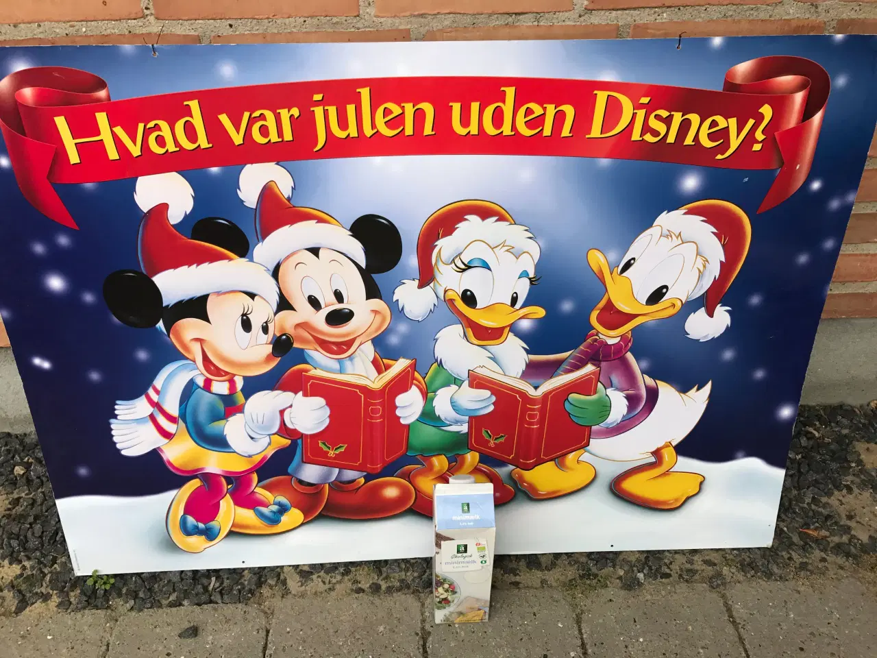 Billede 6 - Stort Disney juleskilt