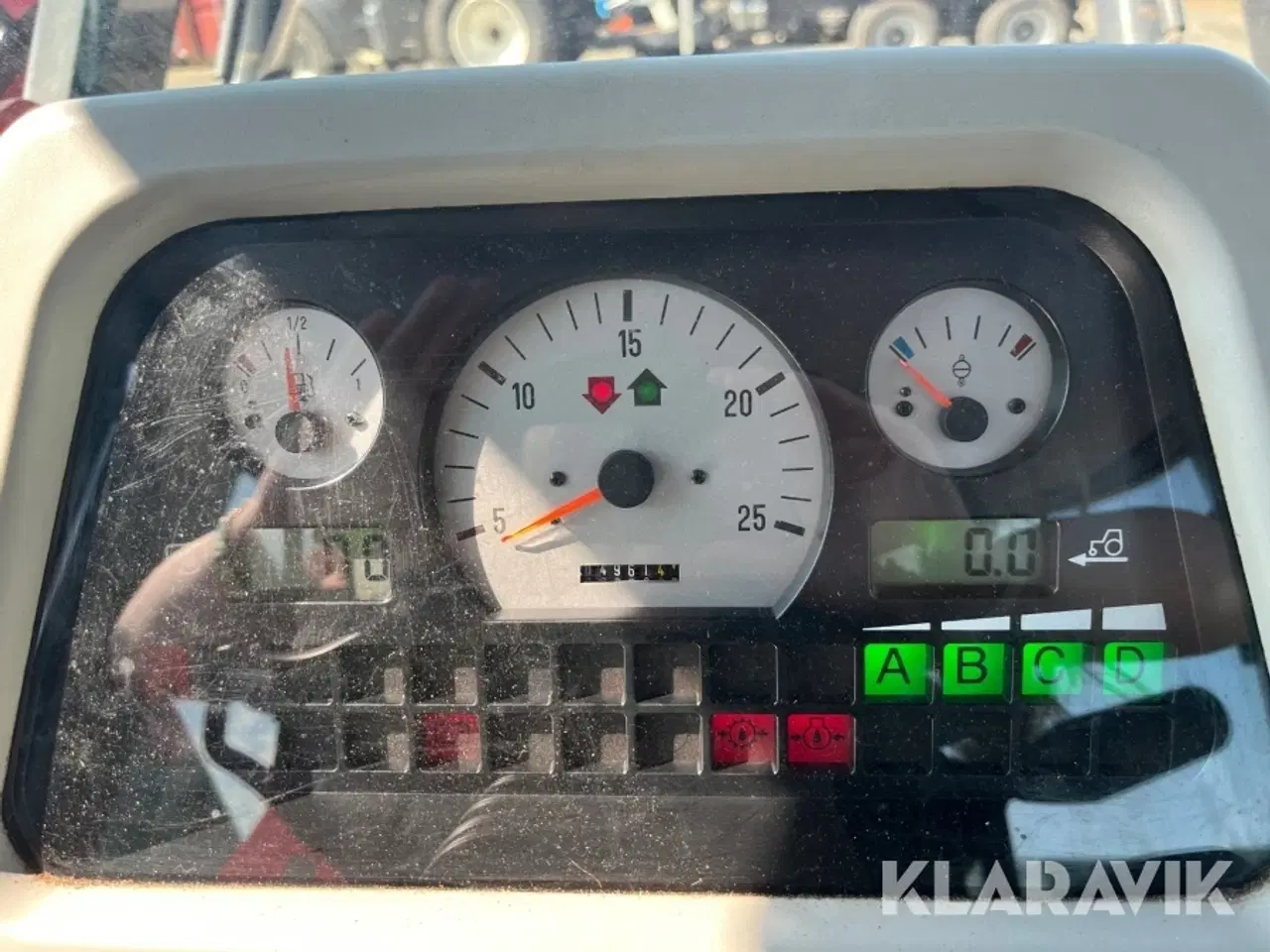 Billede 11 - Traktor Massey Ferguson 5430 Dyna-4 med frontlæsser og frontlift