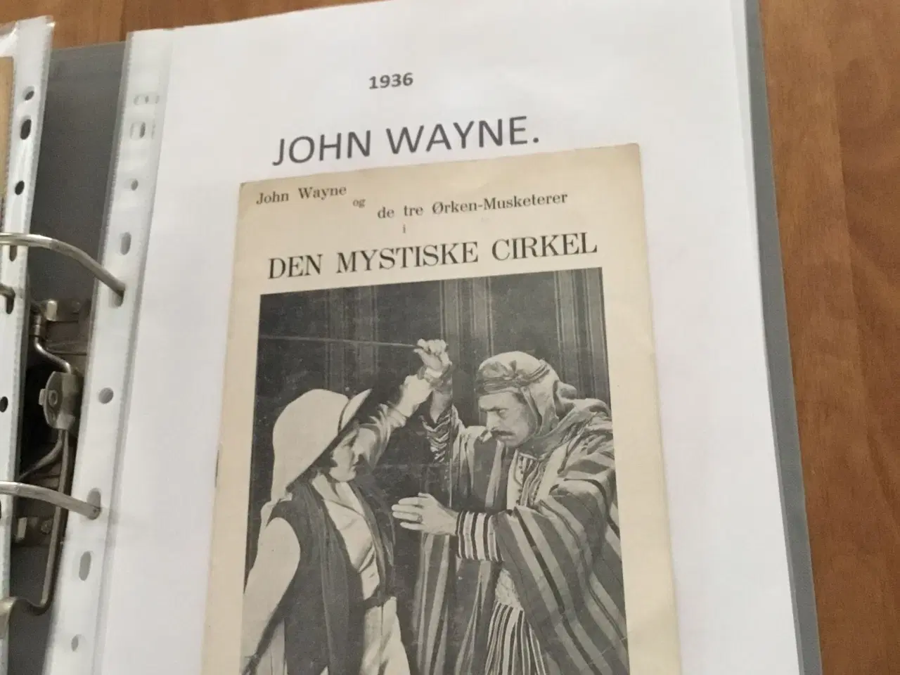 Billede 4 - FILMPROGRAMMER - JOHN WAYNE - Se Pris1