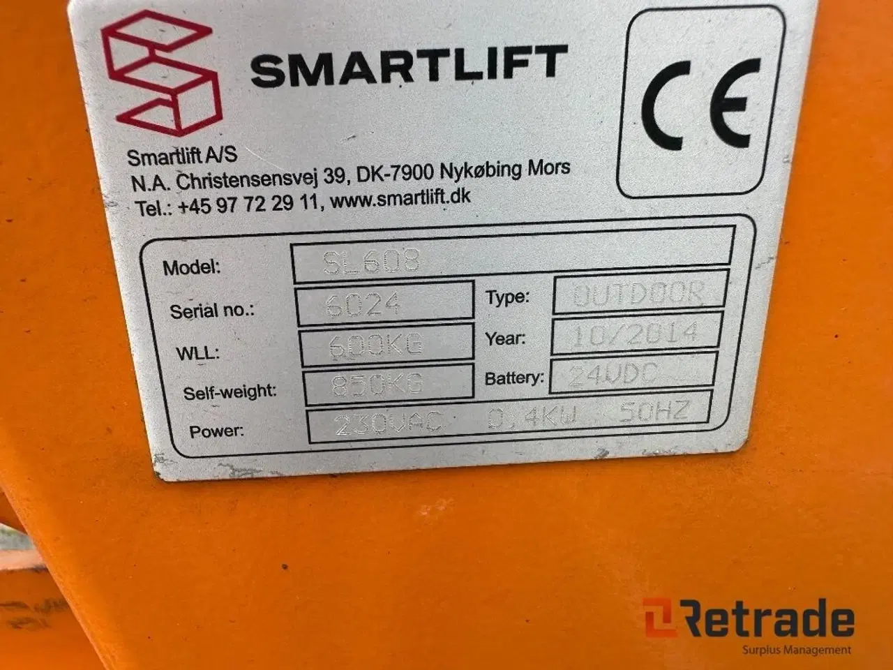 Billede 1 - Smartlift SL608 Glaslift