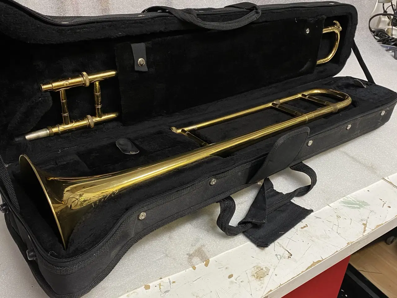 Billede 6 - Engelsk tenorbasun – Markis De Luxe (pæn stand)