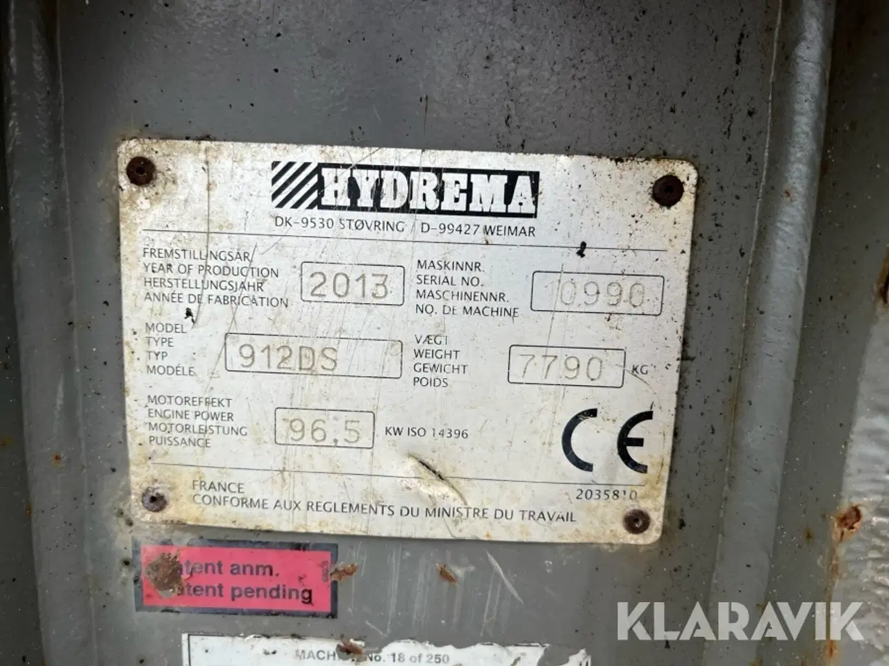 Billede 8 - Dumper Hydrema 912DS Multitip