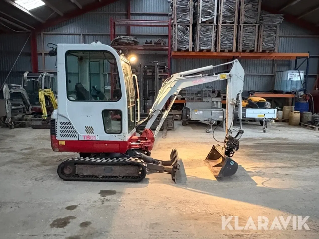 Billede 4 - Minigraver Takeuchi Tb016