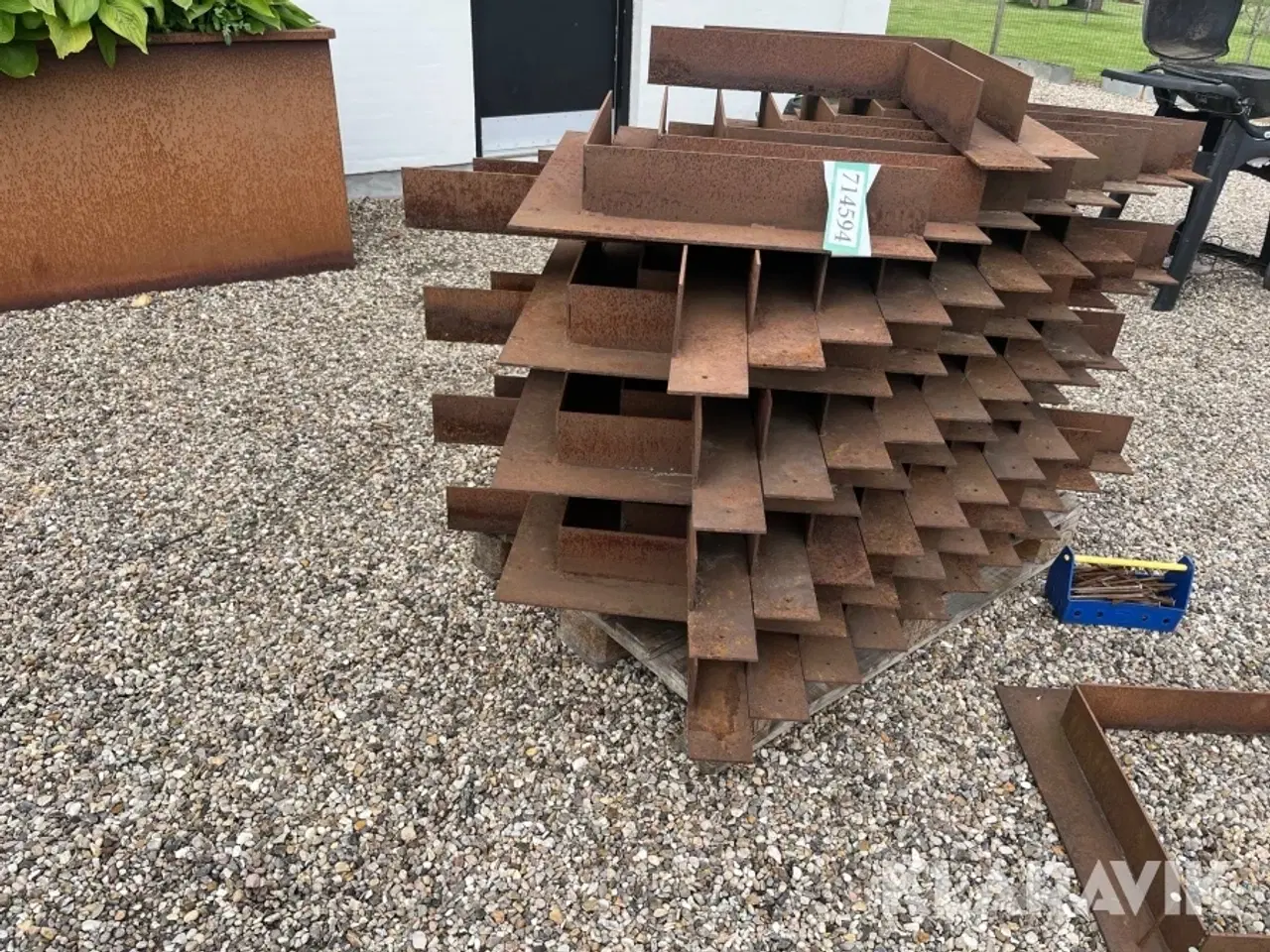 Billede 12 - Bed kanter Corten Stål
