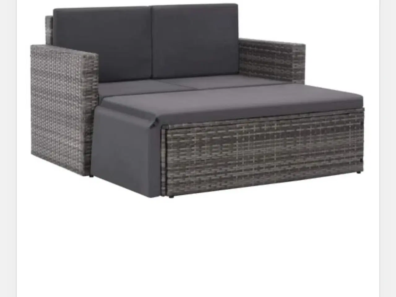 Billede 5 - Havesofa med chaiselong